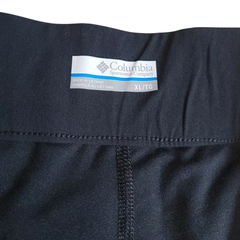 Columbia Active Wear Pull-On Omni Shade Black Skort Size XL